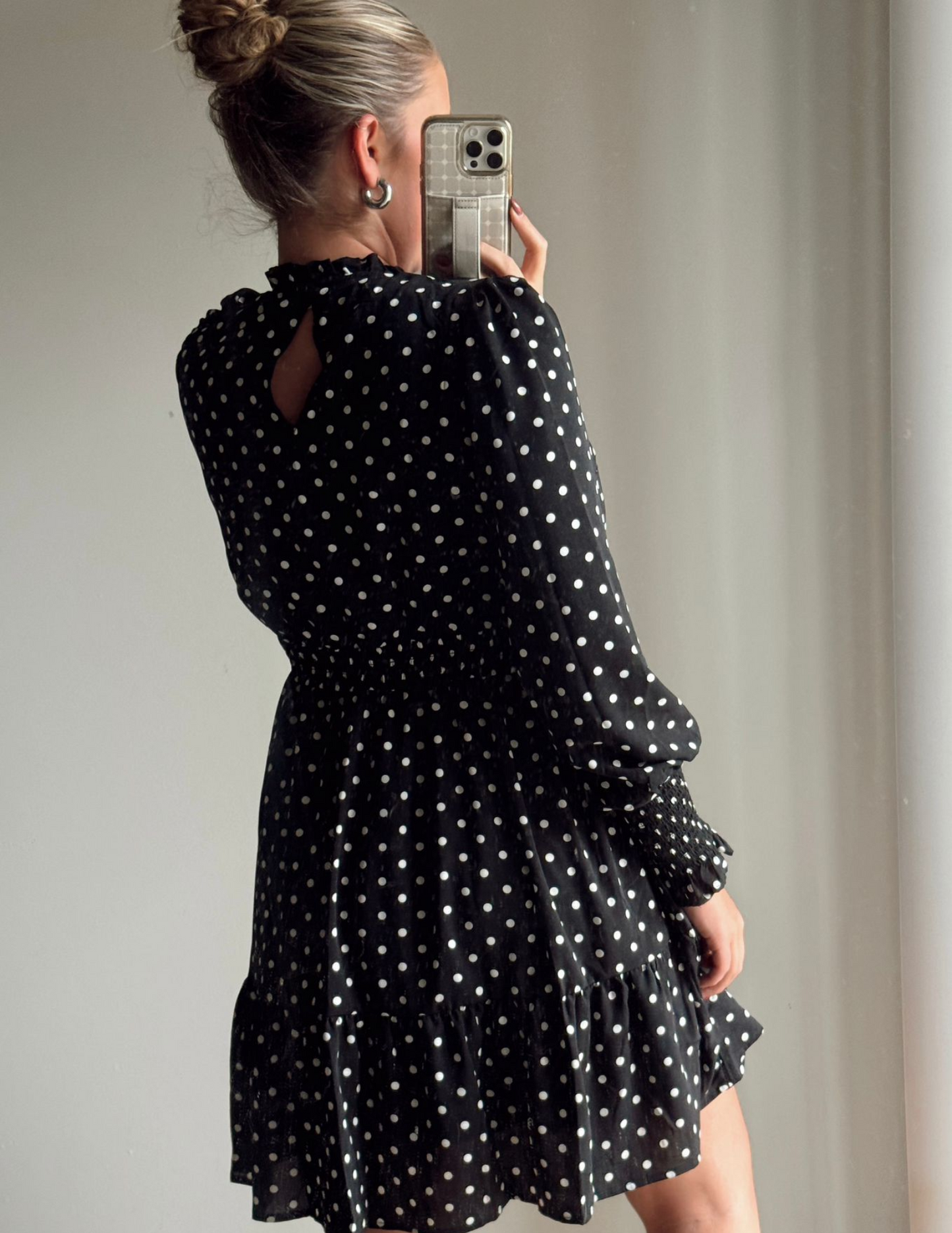 Annie Polka Dot Mini Dress