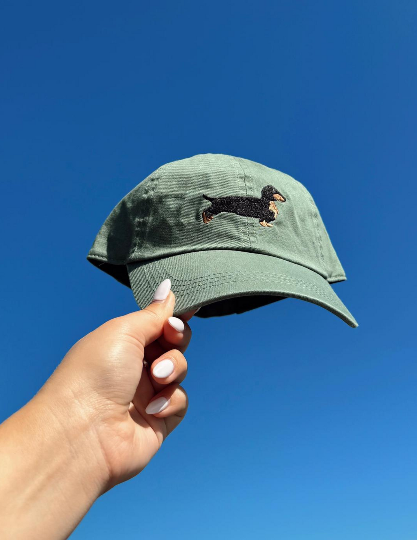 Dachshund Embroidered Baseball Cap