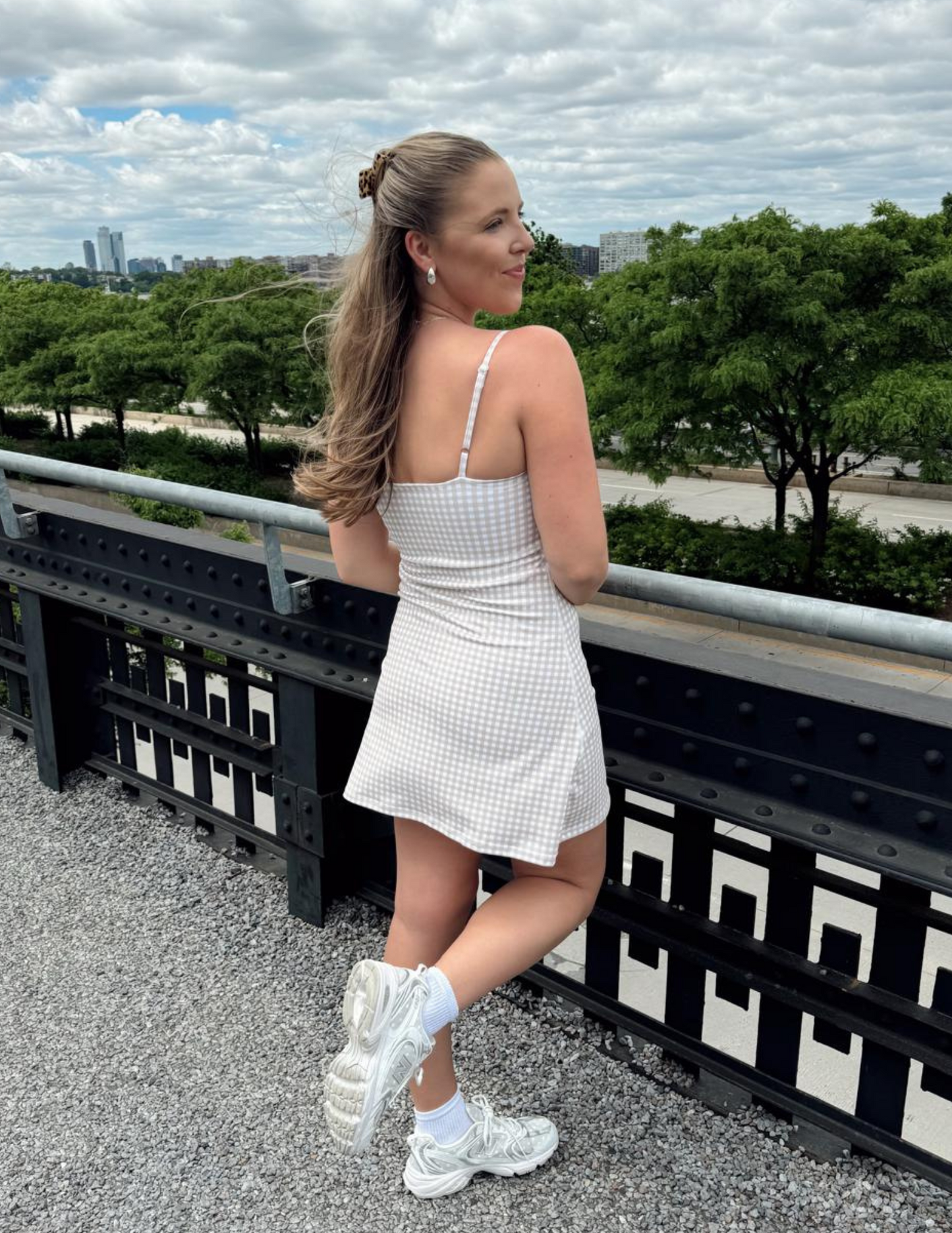 Gemma Gingham Athletic Dress