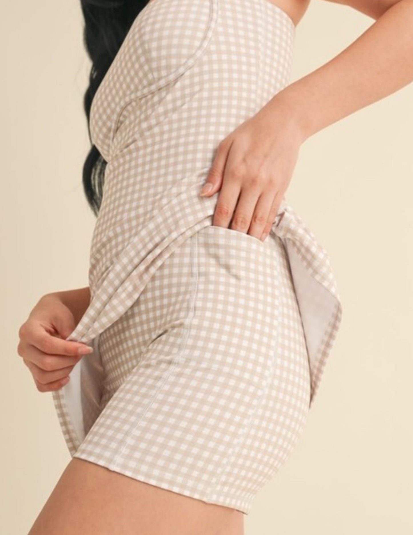 Gemma Gingham Athletic Dress