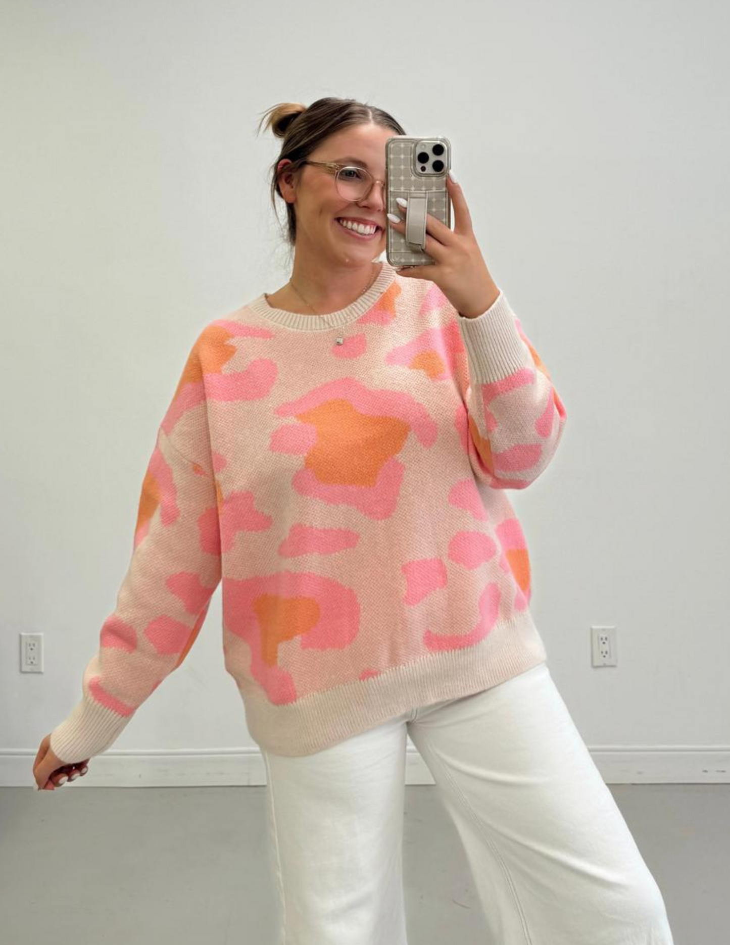 Raven Leopard Sweater