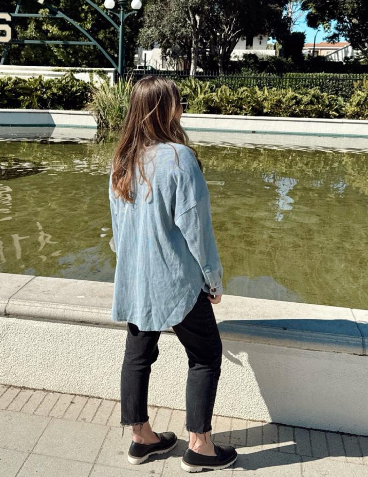 Beverly Vintage Washed Ribbed Shacket