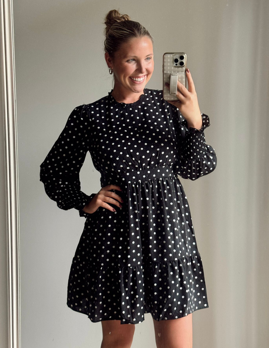 Annie Polka Dot Mini Dress