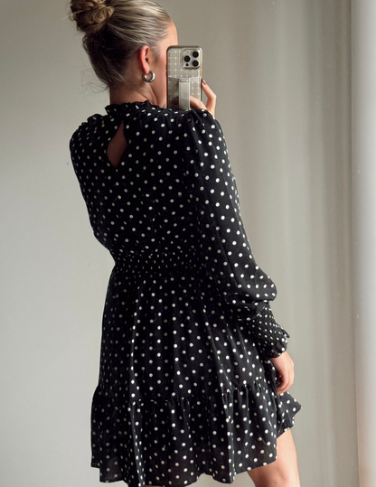 Annie Polka Dot Mini Dress