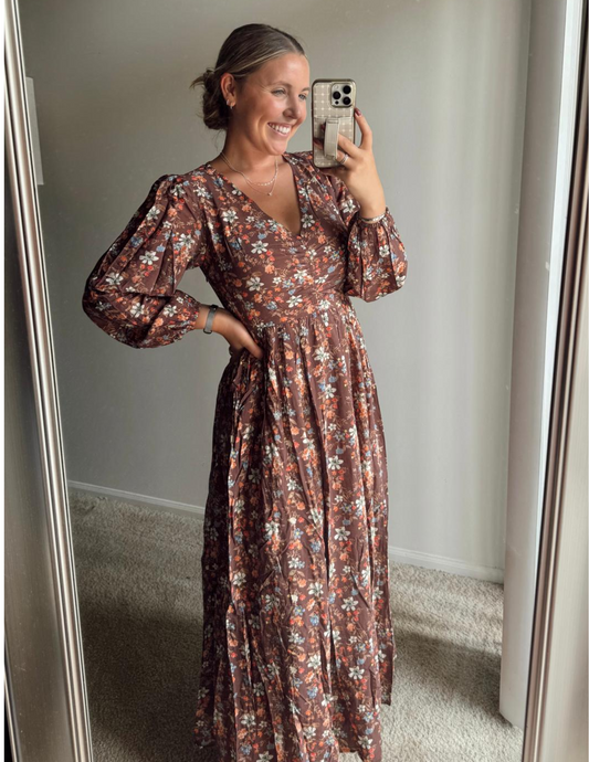 Aurora Floral Maxi Dress